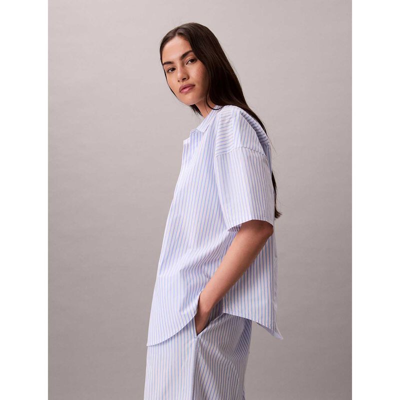 Calvin Klein Cotton Poplin Covered Wb Poplin Pant image number 2